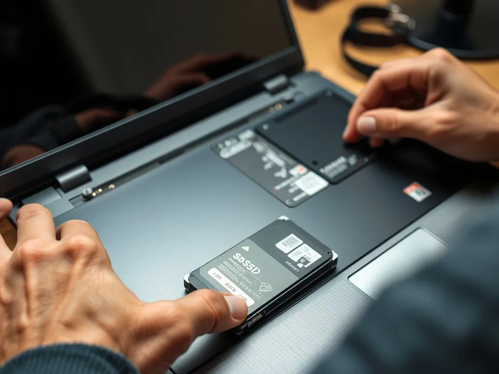 Wymiana dysku w laptopie – krok po kroku do nowego SSD