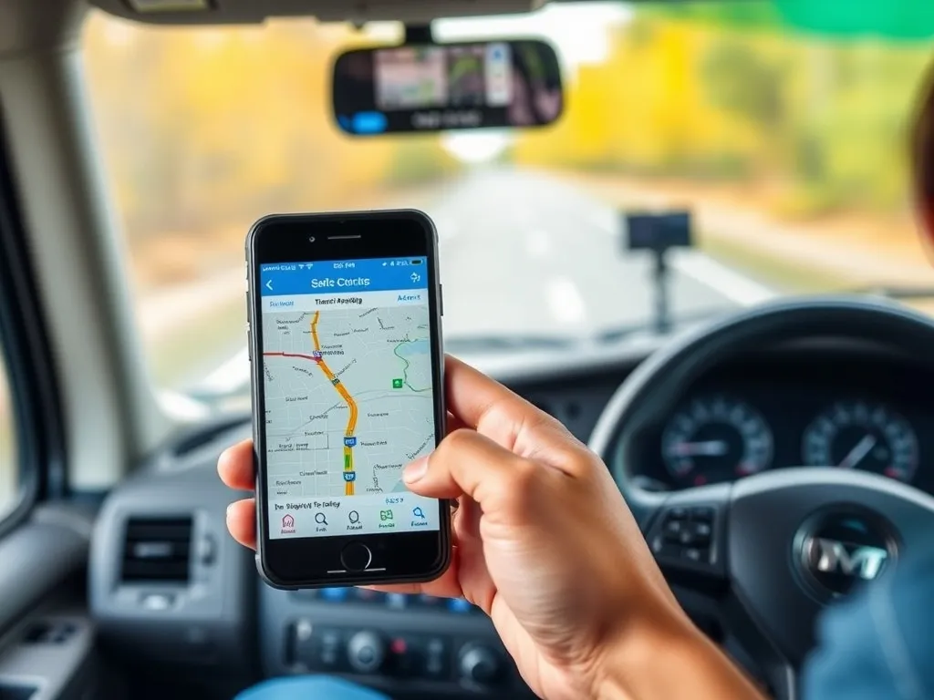 Darmowa nawigacja dla ciężarówek na telefon – najlepsze aplikacje