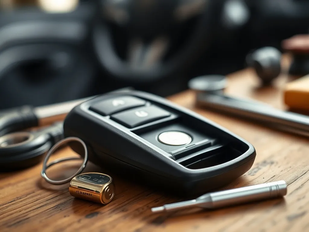 Jak samodzielnie wymienić baterię w pilocie samochodowym?