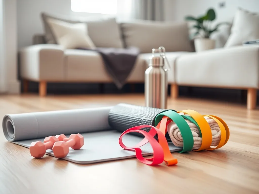 Gadżety do ćwiczeń w domu - zestaw dla początkujących