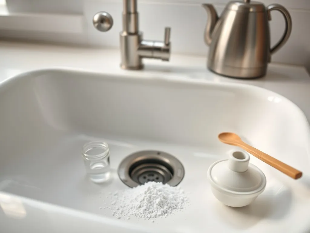 Jak odetkać zlew bez użycia silnej chemii?