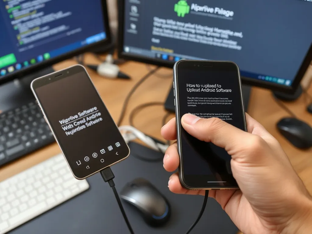 Jak wgrać nowego Androida na telefon przez komputer?