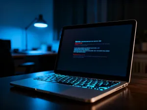 Wzmacniacz sygnału Wi-Fi podłączony do gniazdka w przytulnym salonie, zapewniający lepszy zasięg sieci w całym domu.
