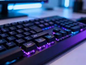 Nowoczesny arkusz kalkulacyjny Excel na ekranie komputera w jasnym, profesjonalnym biurze.