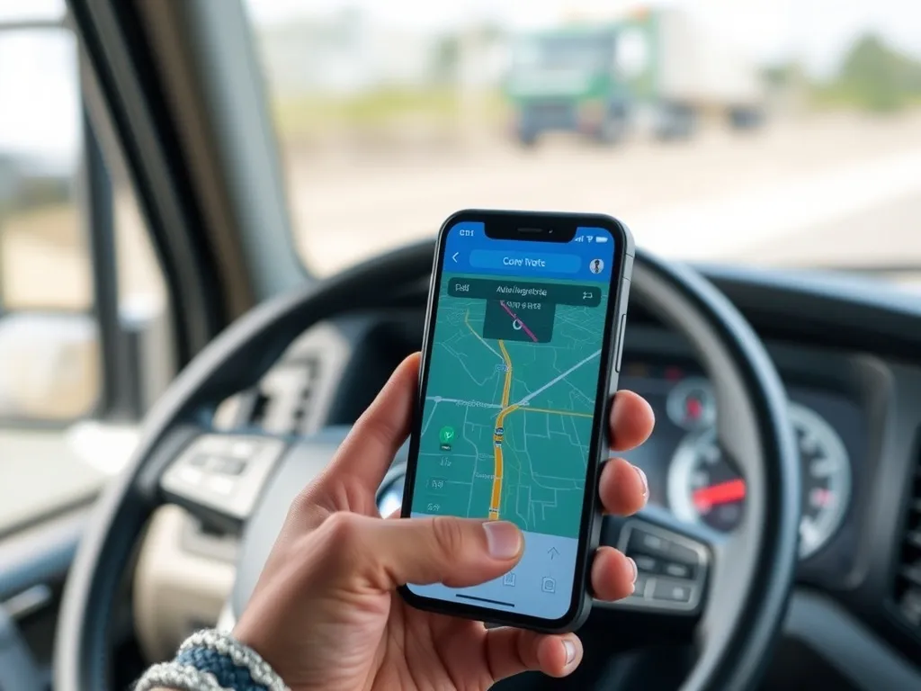 Najlepsza nawigacja dla ciężarówek na telefon – co wybrać?