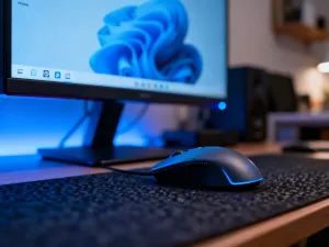 Wnętrze dysku twardego z widocznymi talerzami i głowicą, symbolizujące strukturę danych w systemie operacyjnym.
